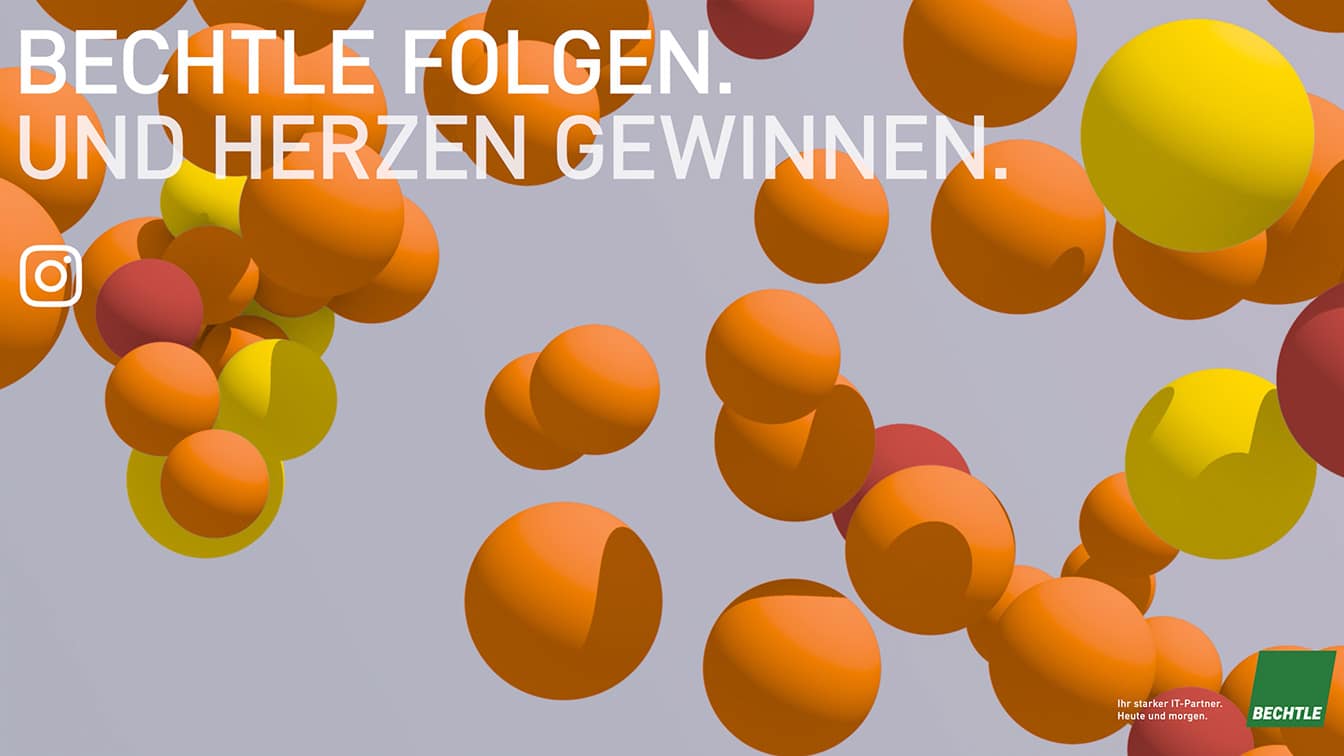 3D animierte Filme und Präsentationen für Bechtle