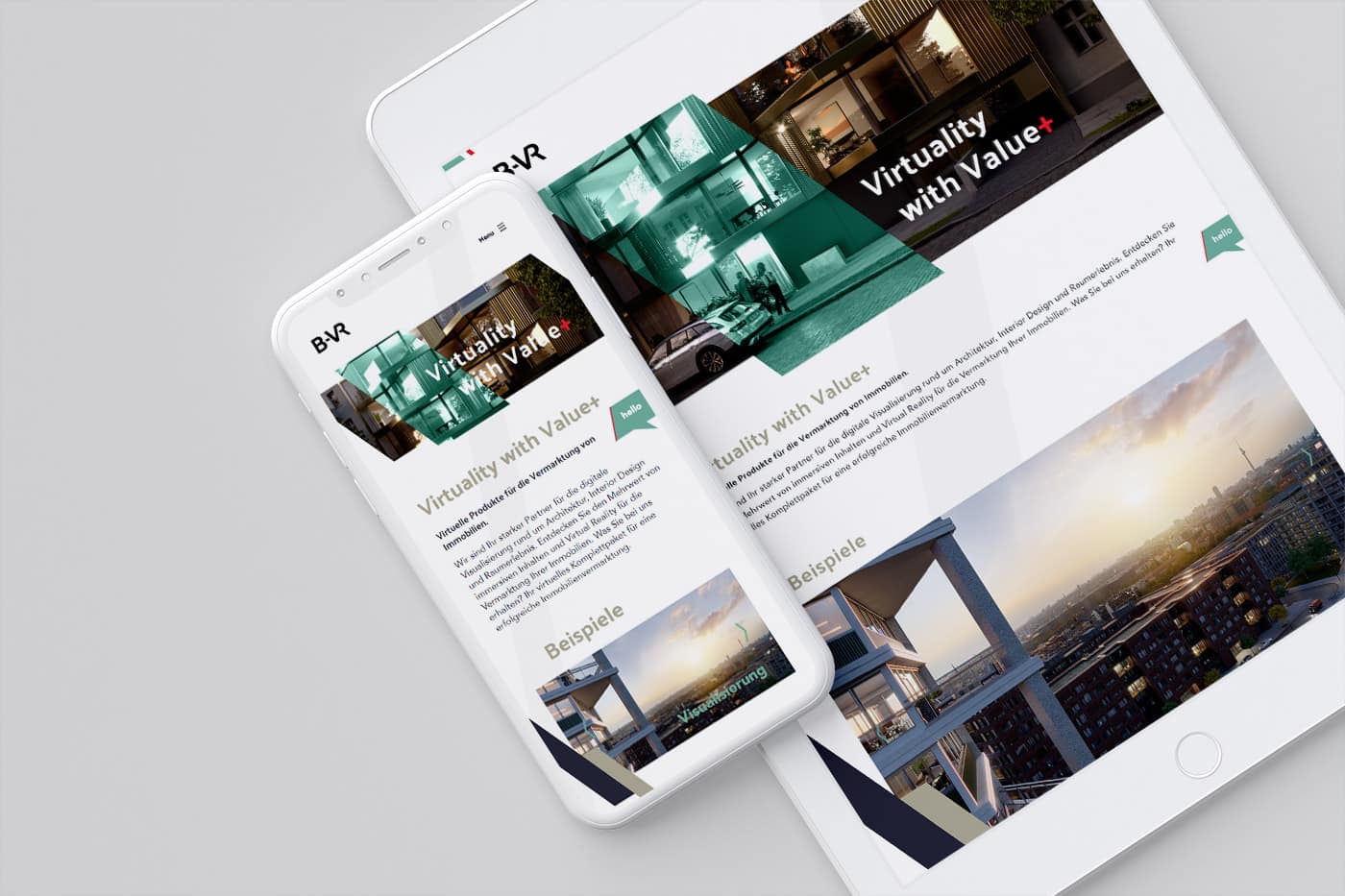 Webdesign und WordPress Programmierung für Firma B-VR