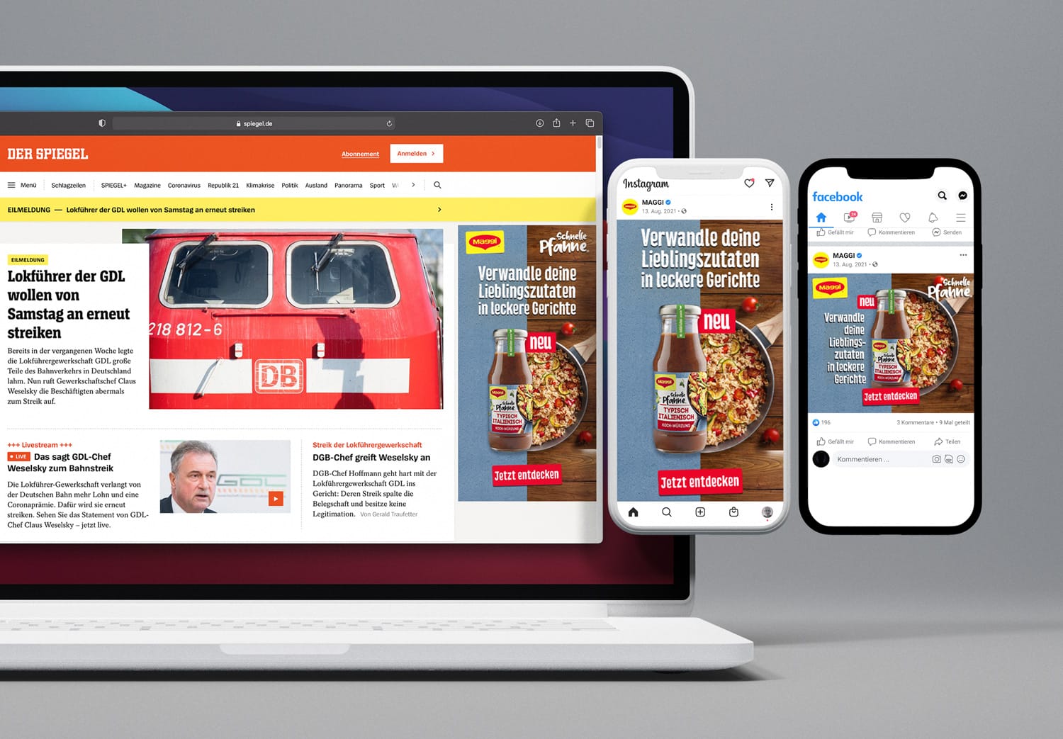 Animierte Banner, klassisch als GIF oder modern als HTML5
