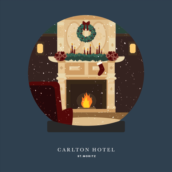 Motion Design Projekt: 5 digitale Weihnachtskarten für Premium Hotels in der Schweiz