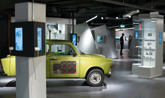 Ausstellungsdesign für das Deutsches Spionagemuseum Berlin